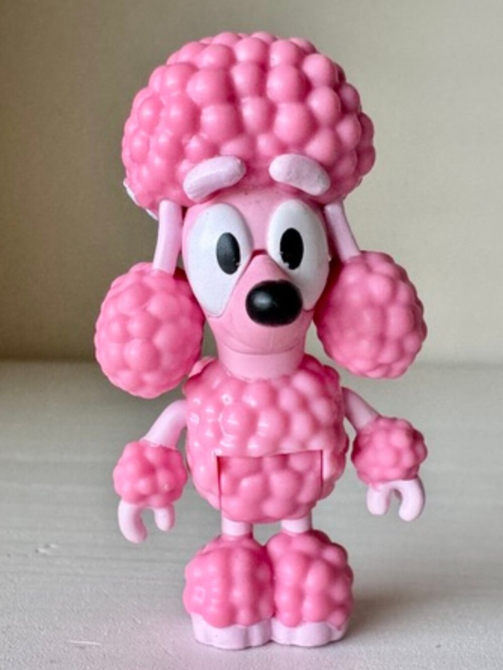 Bluey COCO Pink Poodle 2.5" Sit Stand Figure Cake Topper
